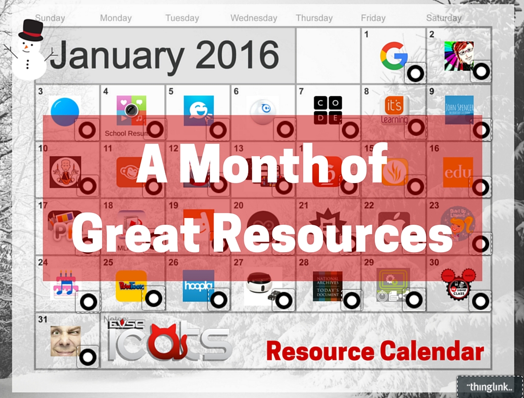 A Month of Great Resources | EVSC ICATS