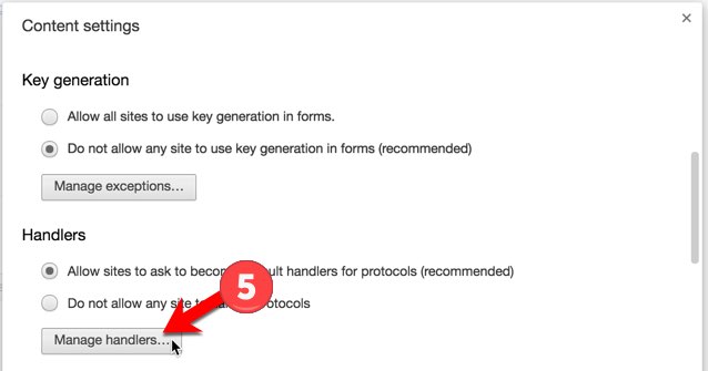 Turn off google default program - Step 5